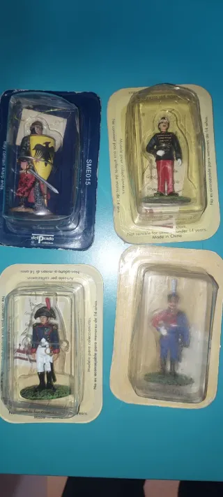 4 Soldatini di Piombo Del Prado