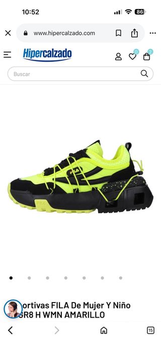 Zapatillas Fila Nuevas