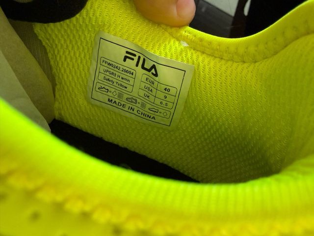 Zapatillas Fila Nuevas