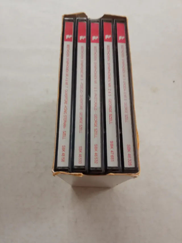 5 CDs Beethoven: Sinfonías y Oberturas