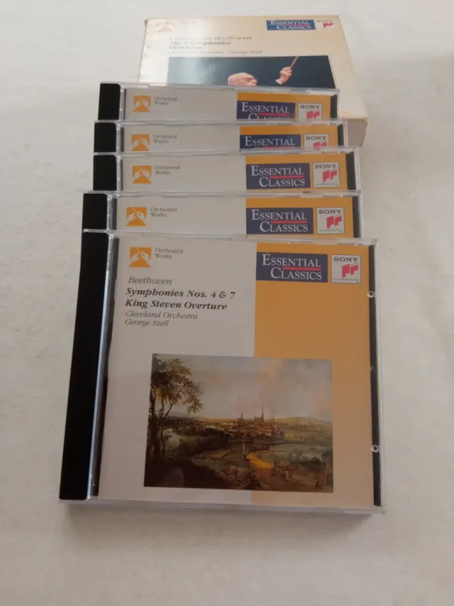 5 CDs Beethoven: Sinfonías y Oberturas