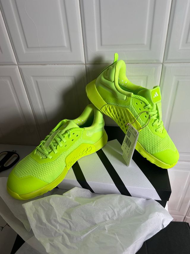 Adidas Dropset 3 Verde Neón taglia 44 NUOVE