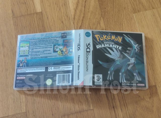 Caja Pokémon Edición Diamante Nintendo DS