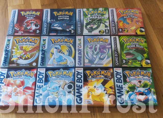 Caja Pokémon Edición Diamante Nintendo DS