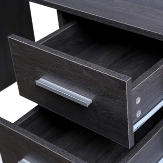 Scrivania con Cassettiera 4 Cassetti Tavolo da Lav