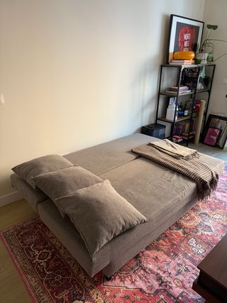Divano letto Ikea Älvdale 3 posti grigio