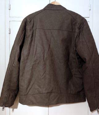 Cazadora efecto piel Inside