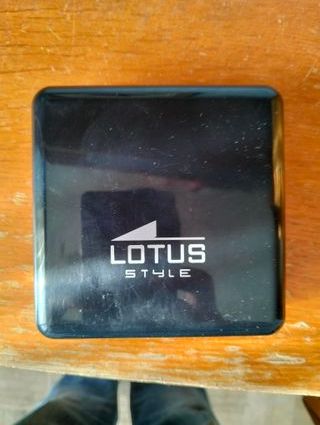 Pulsera Lotus Style Hombre Negra