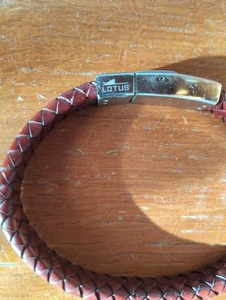 Pulsera Lotus Style Hombre Negra