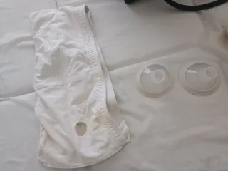 Sacaleches Medela Swing doble con accesorios