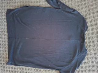 Jersey Zara azul marino cuello caja Talla M