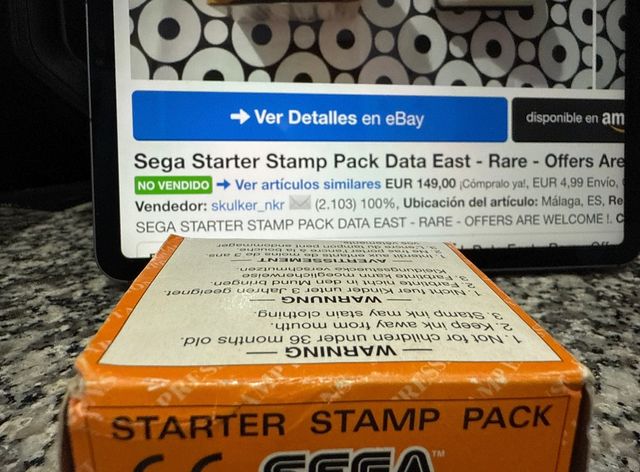 Pacote de Selos Inicial Sega Data East