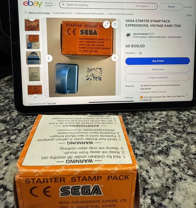 Pacote de Selos Inicial Sega Data East