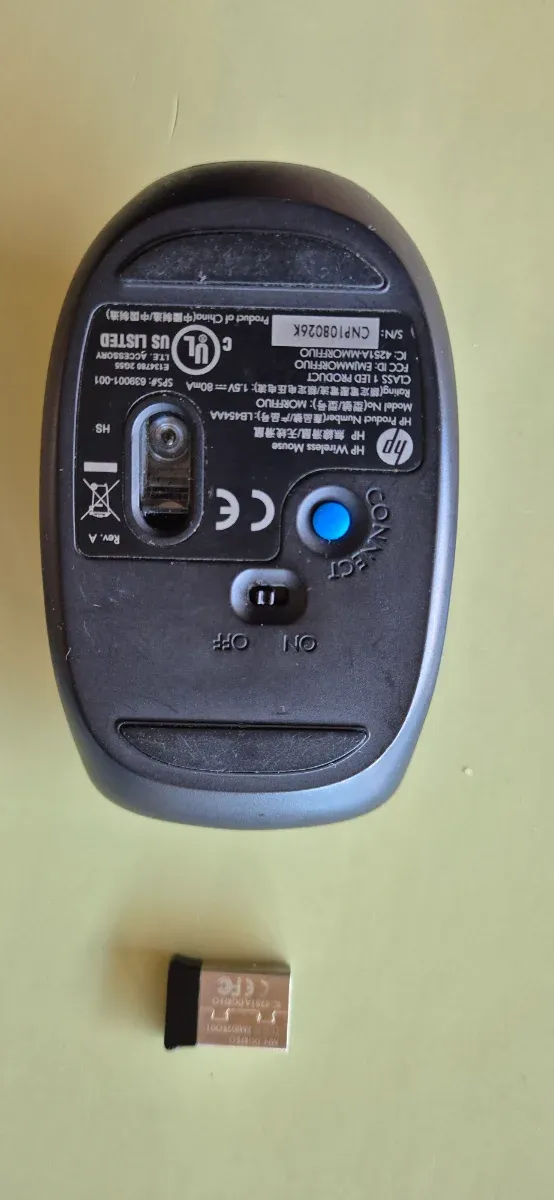 Ratón HP Negro Inalámbrico