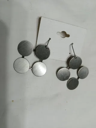 Pendientes Bijouteri Cuadrados y Diamante