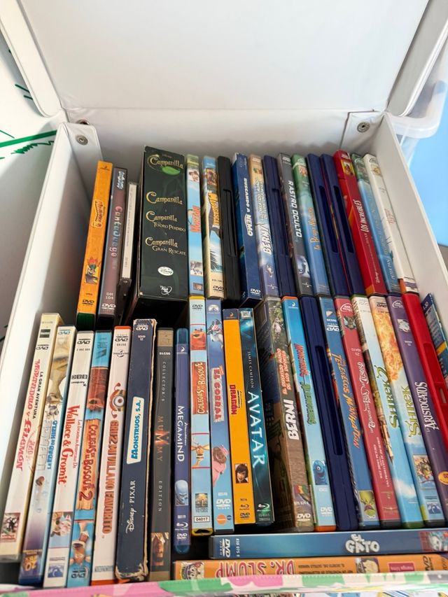 DVD Infantil Disney Pixar y Dreamworks