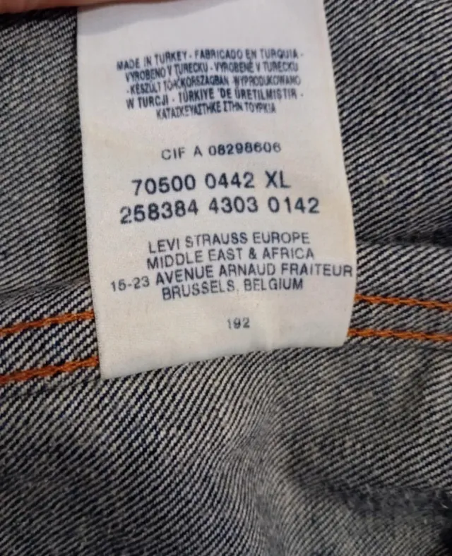 Chaqueta Vaquera Levi's Hombre Azul