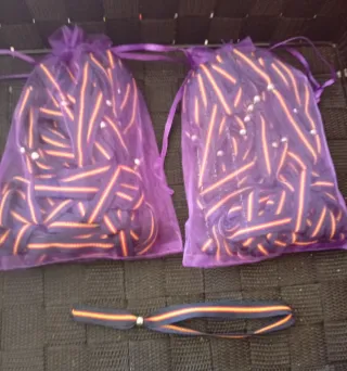 Pulseras d España d tela. Ajustables.Hechas a mano