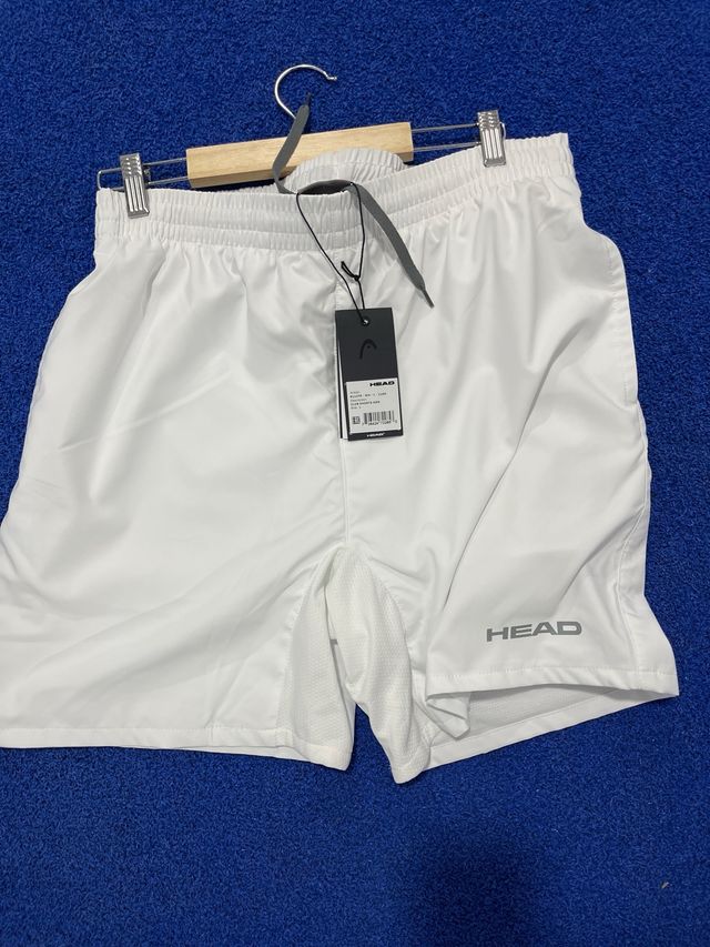 Pantalones cortos de tenis/pádel HEAD blancos