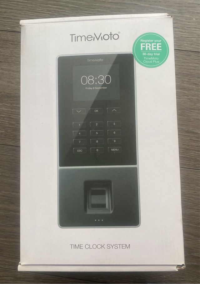 TimeMoto TM-626 - Sistema de fichaje