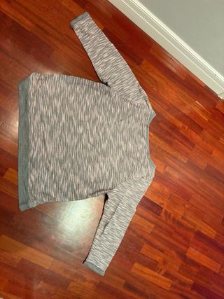 Jersey H&M Gris Jaspeado