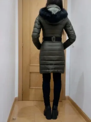 Parka Burberry Plumas Verde