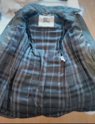 Parka Burberry Plumas Verde