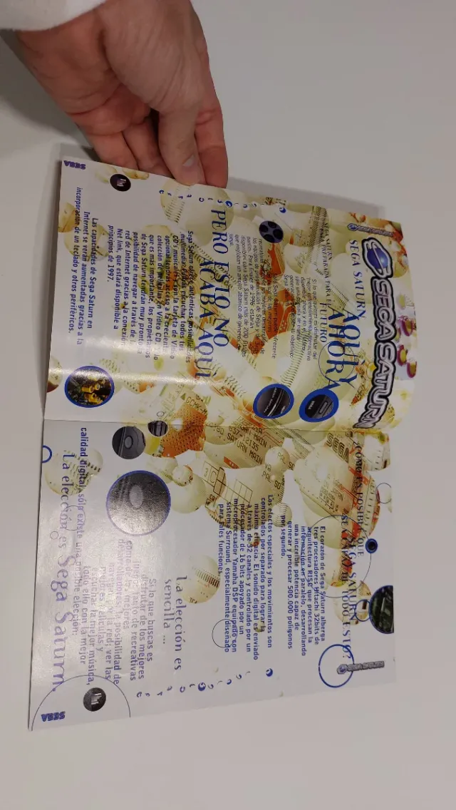 Catálogo Sega Saturn