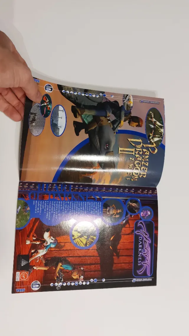 Catálogo Sega Saturn