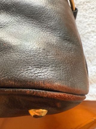 Bolso YSL Muse Cuero Marrón