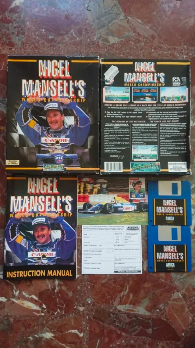 Nigel Mansell's - Commodore Amiga