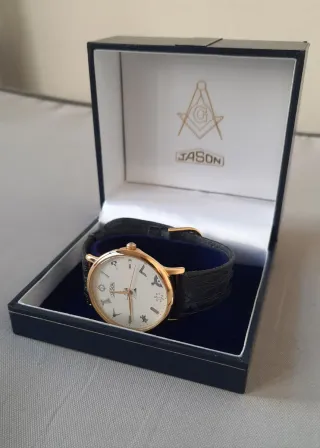 Reloj JASON Símbolos Masónicos