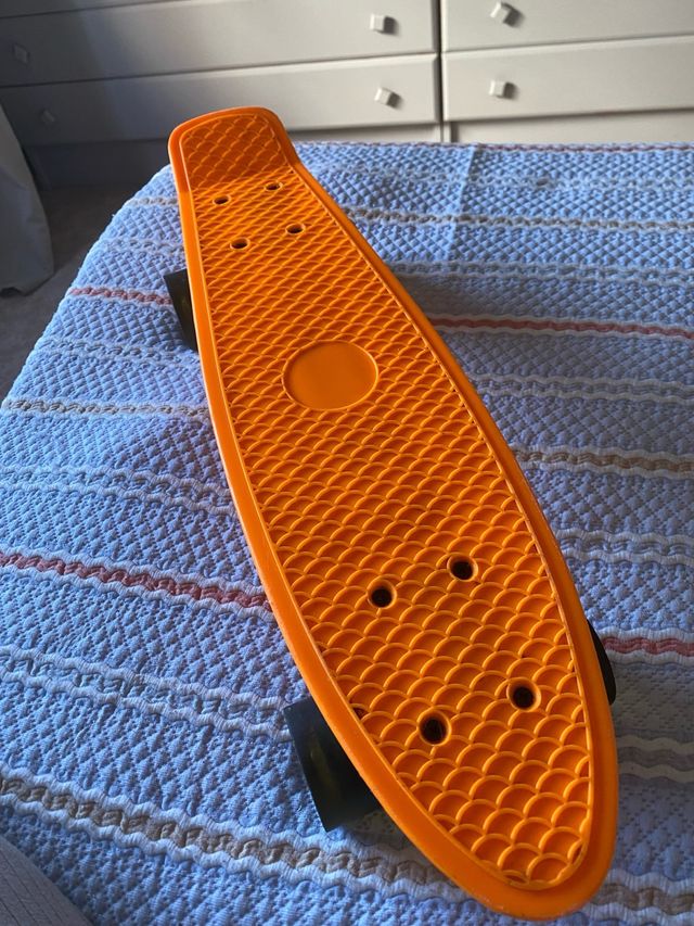 Skate naranja para principiantes