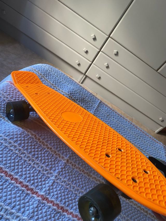 Skate naranja para principiantes