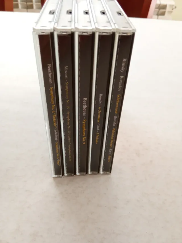 5 CDs Música Clásica Deutsche Grammophon