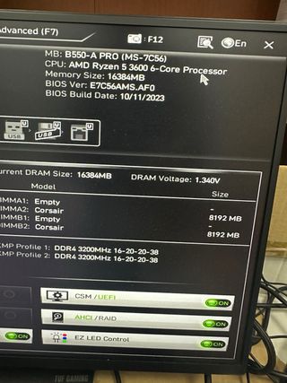 Corsair VengeanceDDR4 RAM 2X8GB 3200mhz#396091