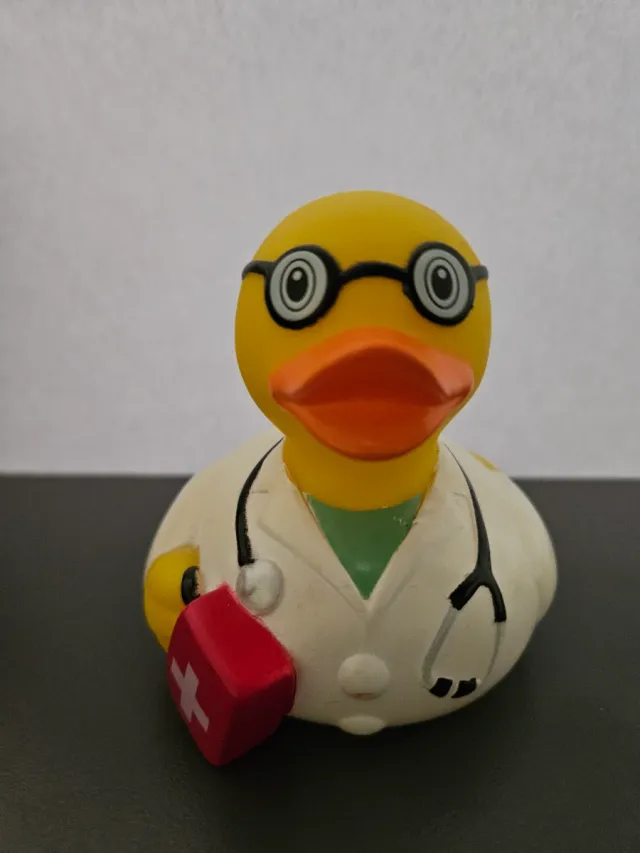 Pato de goma LiLaLu tamaño grande