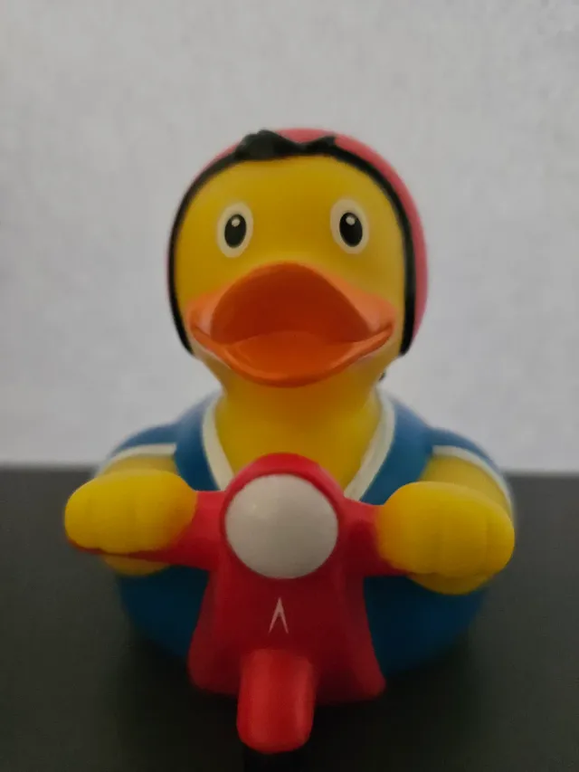 Pato de goma LiLaLu tamaño grande