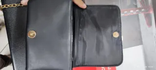 Borsetta tracolla Disney trapuntata nera