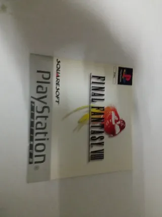 Final Fantasy VIII manual Platinum Español