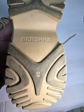 Zapatillas Bershka Beige Mujer