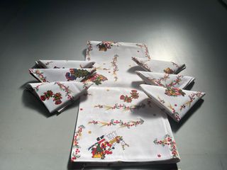 Lotes Mantelería de Navidad Estampado