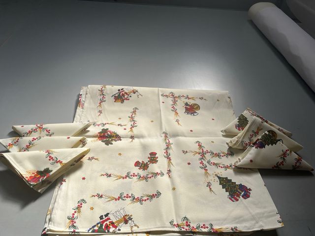 Lotes Mantelería de Navidad Estampado