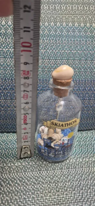 Souvenir Grecia Skiathos Bottiglia