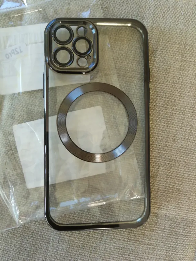 Funda iPhone 12 Pro Qiwei Negra