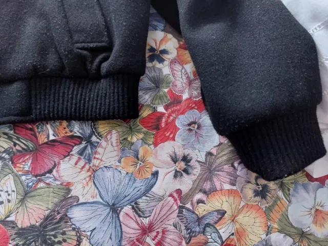 Bomber Zara Negra Talla M