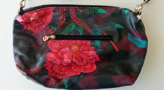 Bolso Desigual Flores Rojas