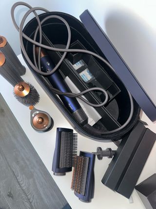 Dyson Airwrap Complete Long Azul/Cobre