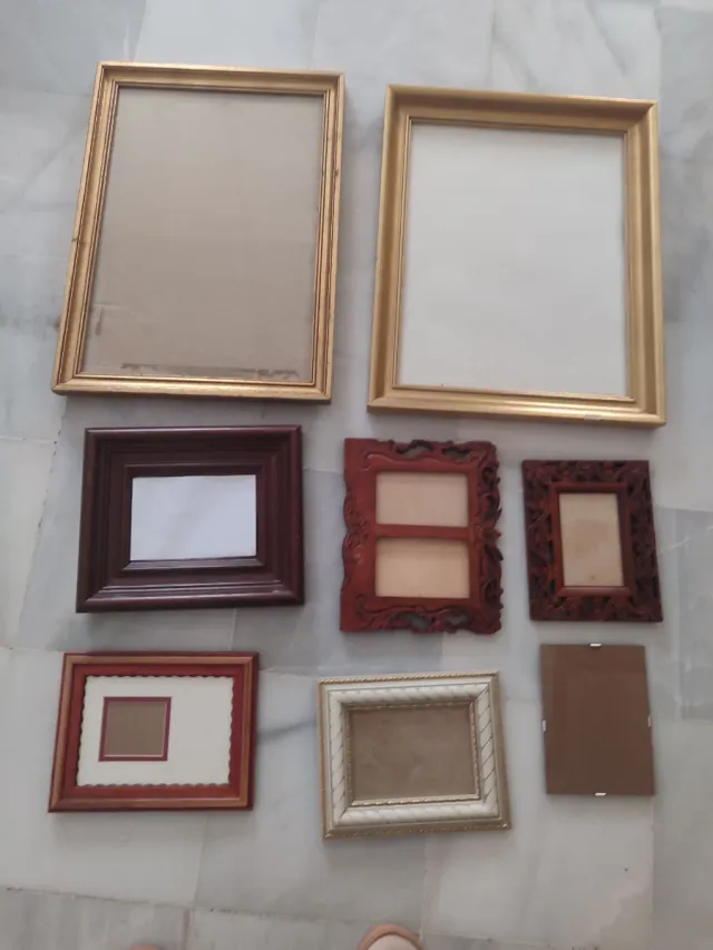 Lote de 8 Marcos de Fotos