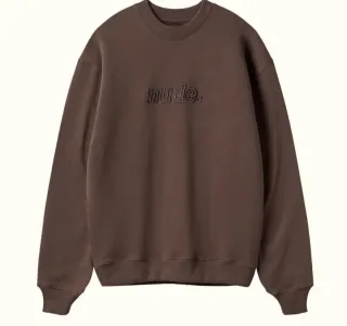 Sudadera hombre Nude Marrón Talla XL